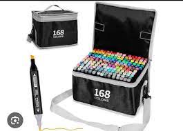 SET DE MARCADORES 168 PZAS